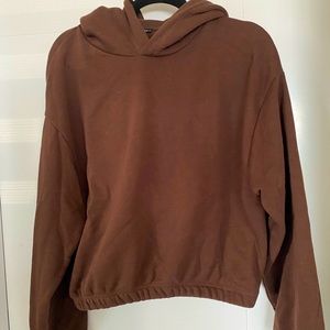 Brown Zara hoodie